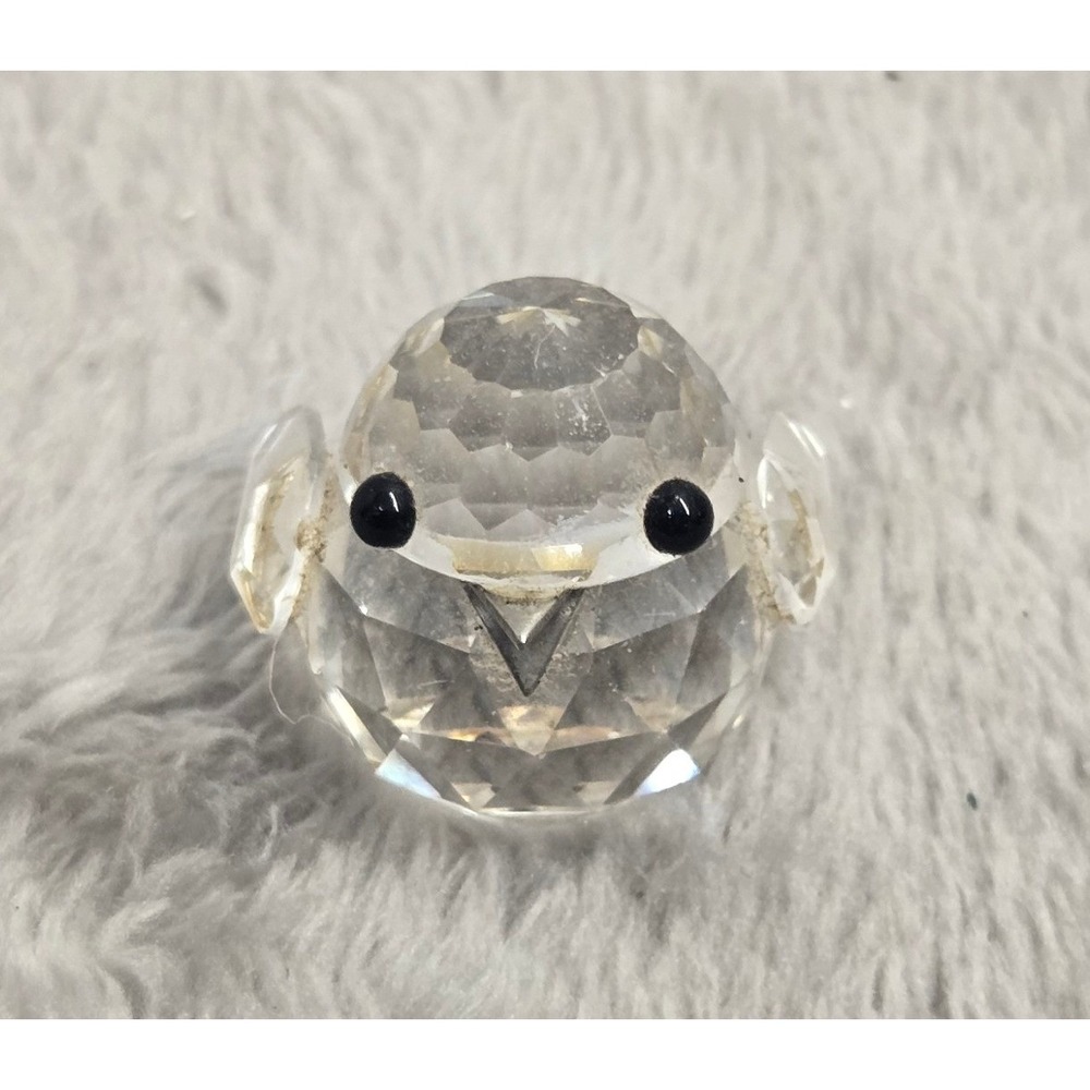 Swarovski Crystal Bird Figurine Collectible Glass Animal 0.75 inch